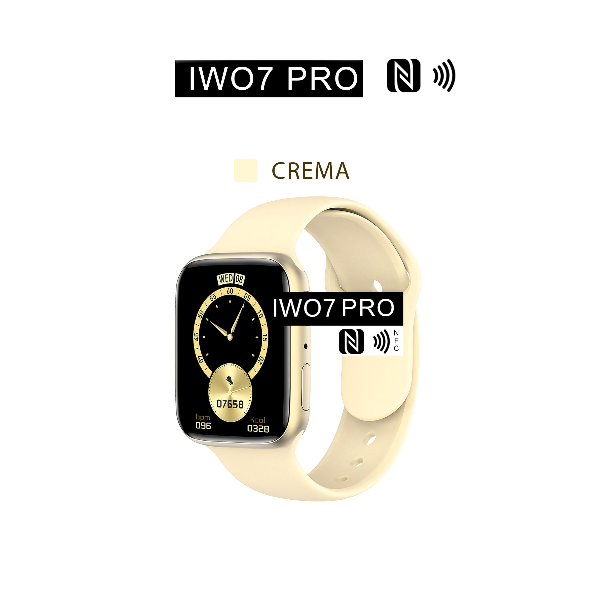 smart crema Iwo 7 pro NFC - Imagen 1